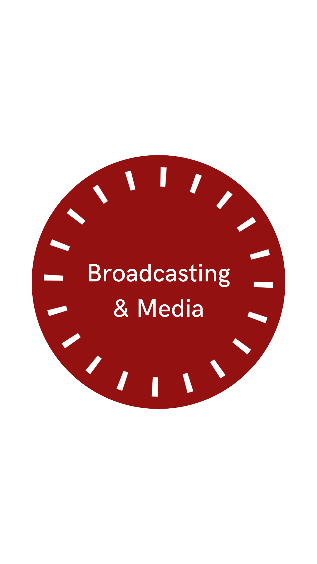 Broadcasting & Media Red Cover