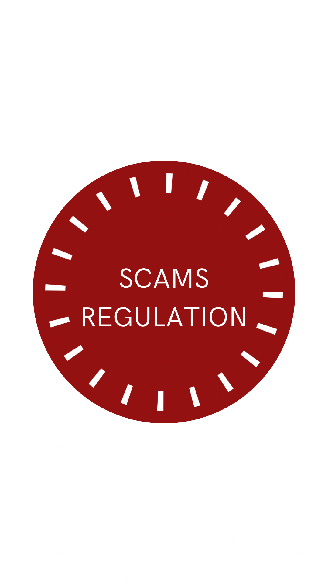 SCAMS REGULATION