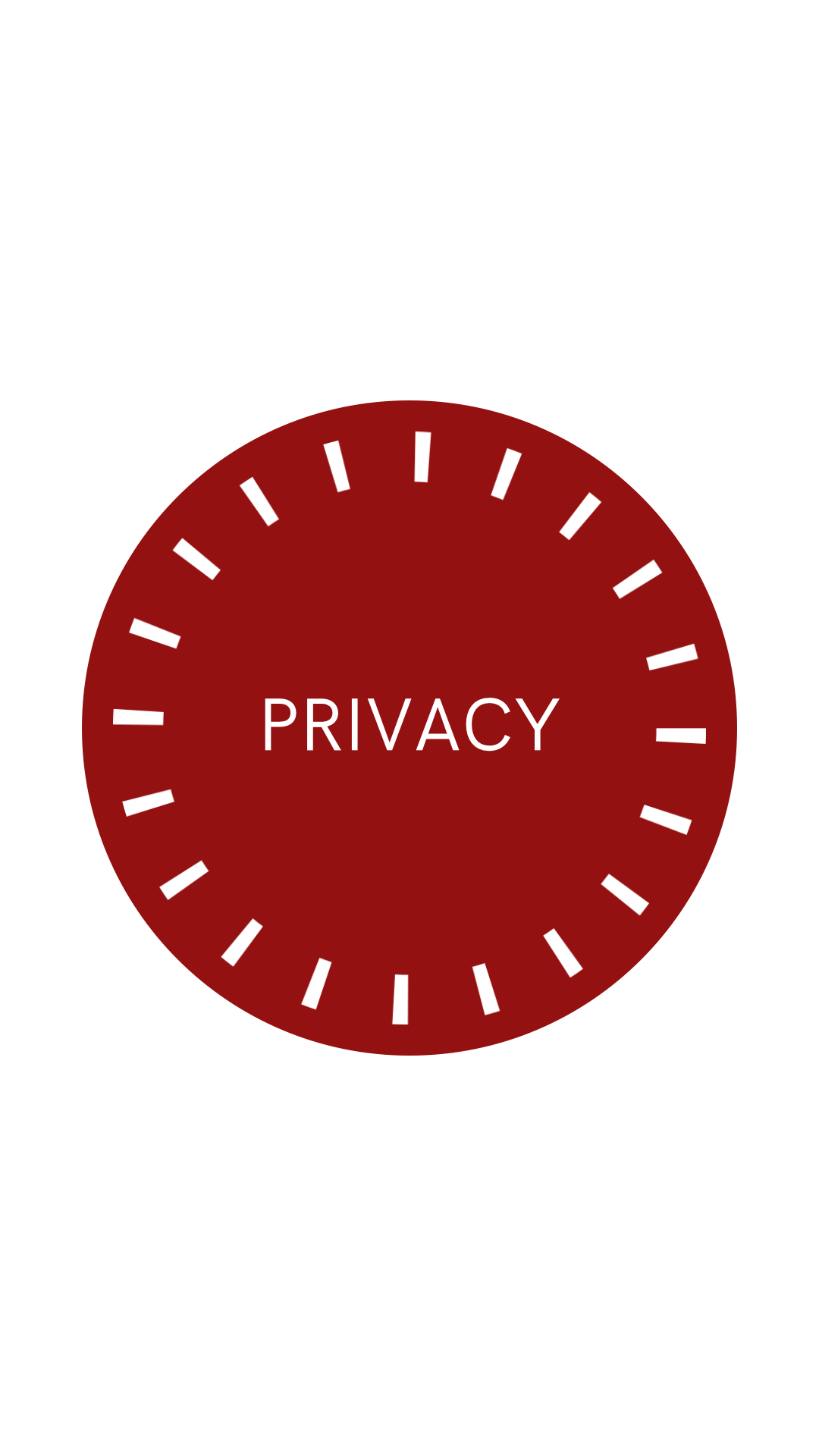 PRIVACY BUTTON