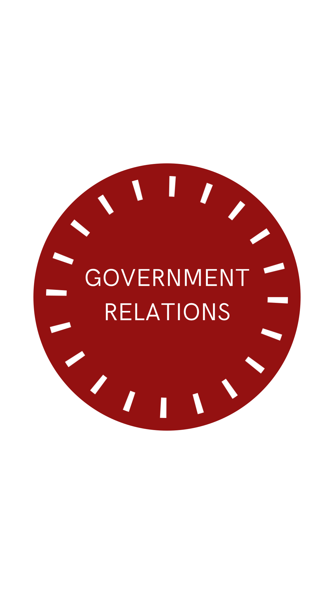 Govt Relations Button