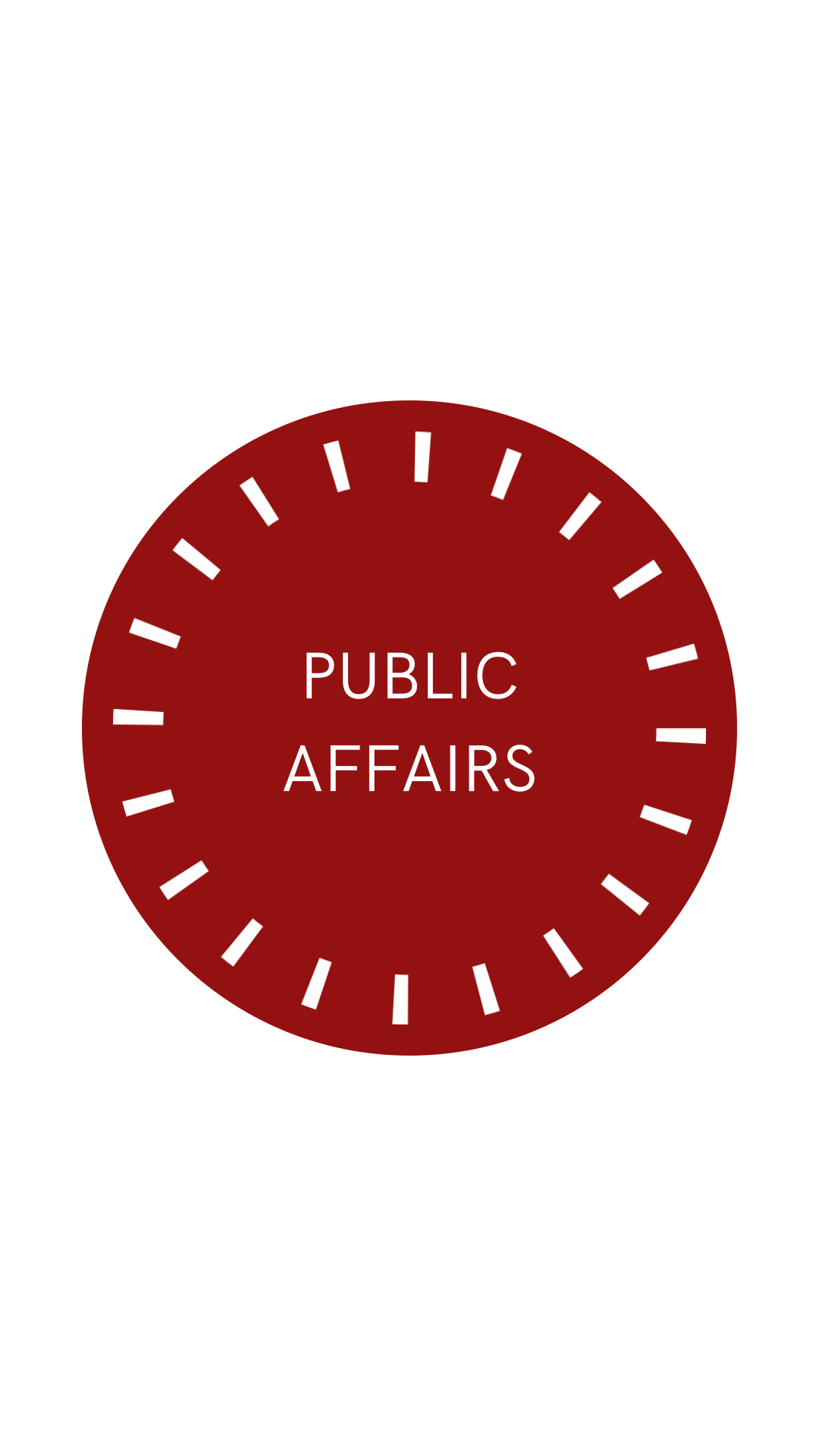 Public Affairs Button