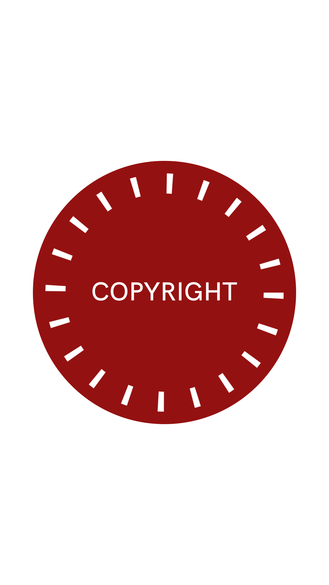 COPYRIGHT BUTTON